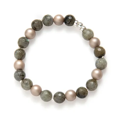 Beblue BBCANDY-BF Silver Be Candied Multicolour Bead Bracelet - Bohemian Flair