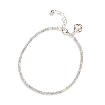 Beblue BBTWINK-DI Silver Tennis Bracelet