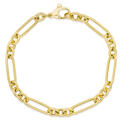 Miss Mimi 07-403814-02/00 Bracelet Gold Chain Tube Link Style