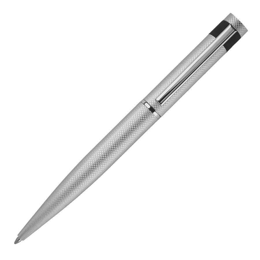 Hugo Boss HSW3674B Loop Diamond Chrome Ballpoint Pen