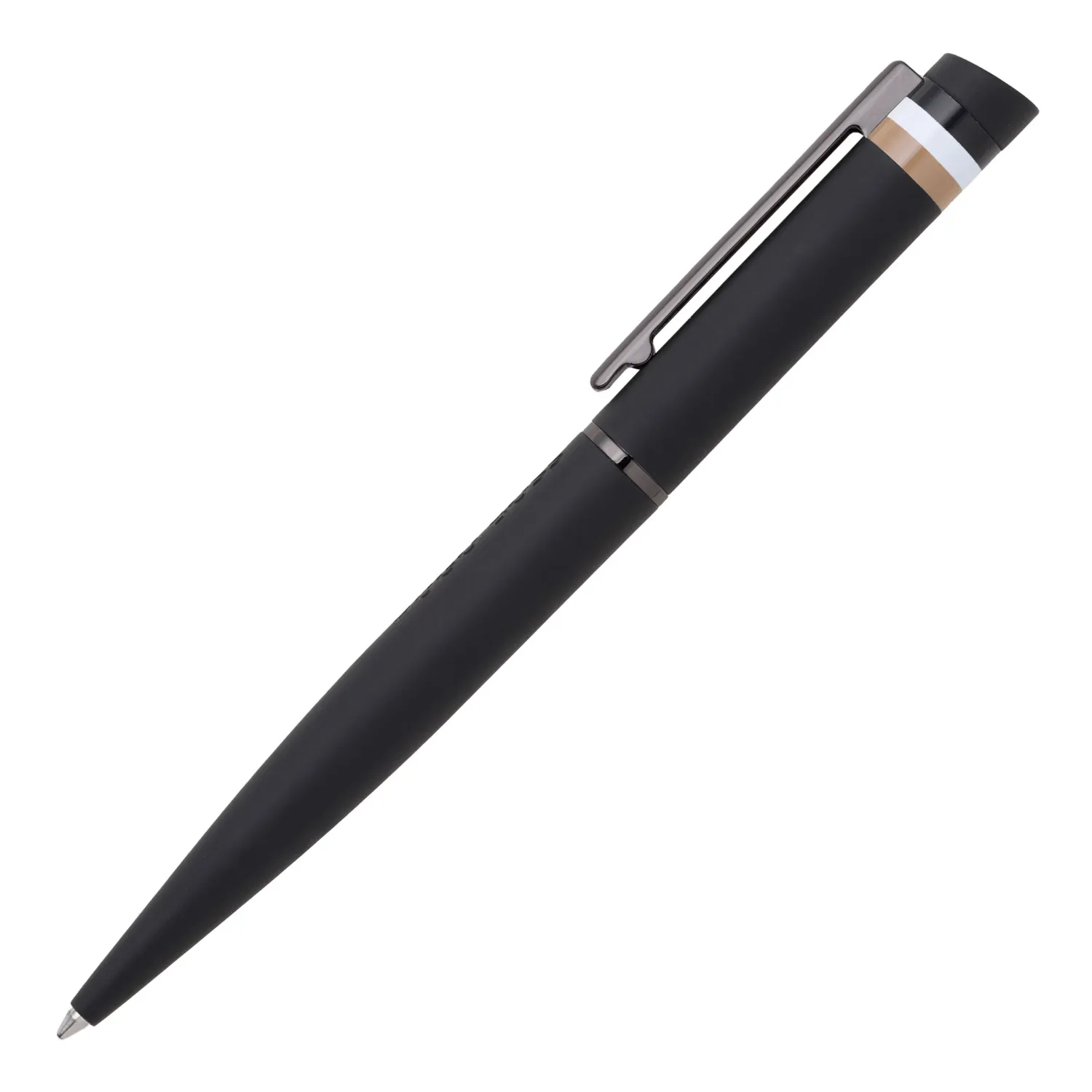 Hugo Boss HSG3524A Iconic Loop Ballpoint Pen – Black