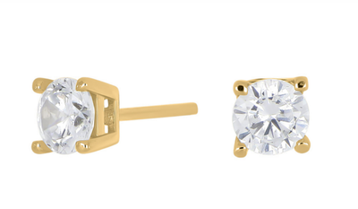 Joanli Nor 30452925900 HEGE Gold Earrings 5mm GP