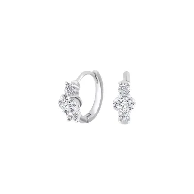 Joanli Nor 30453550900 KIRA Silver Earrings 9mm RPS