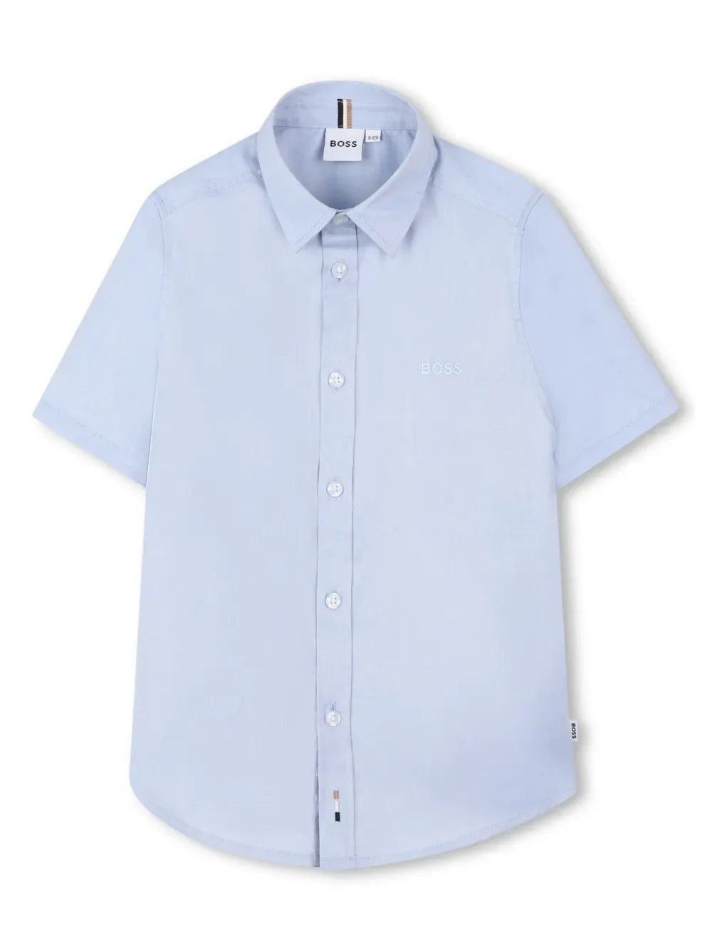 Boss J52001 Boy's Short Sleeve Dress Shirt