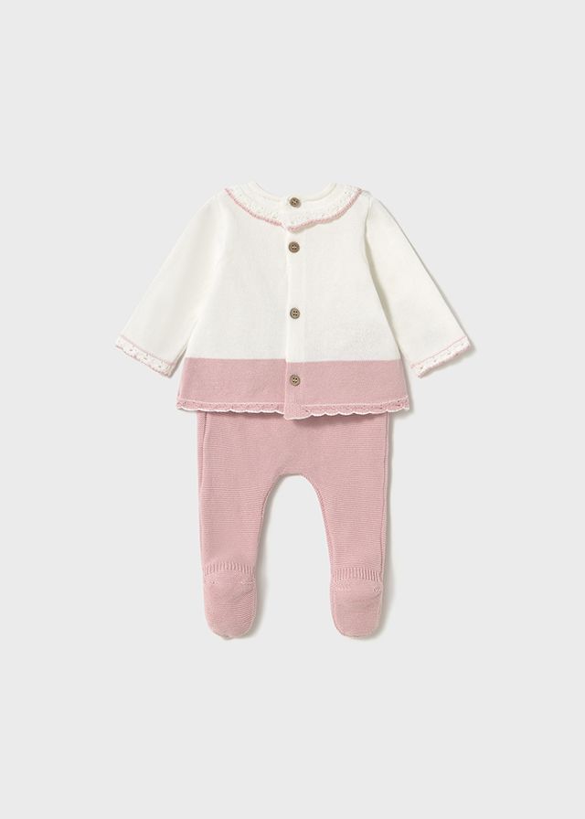 Mayoral 1587 Baby Girl’s Knit Sweater Pant Set