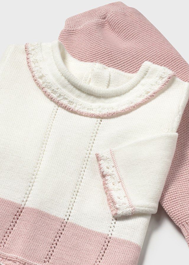 Mayoral 1587 Baby Girl’s Knit Sweater Pant Set