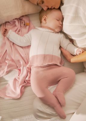Mayoral 1587 Baby Girl’s Knit Sweater Pant Set
