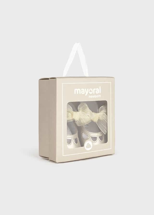 Mayoral 9900 Baby Girl's Bow Detail Shoes/
