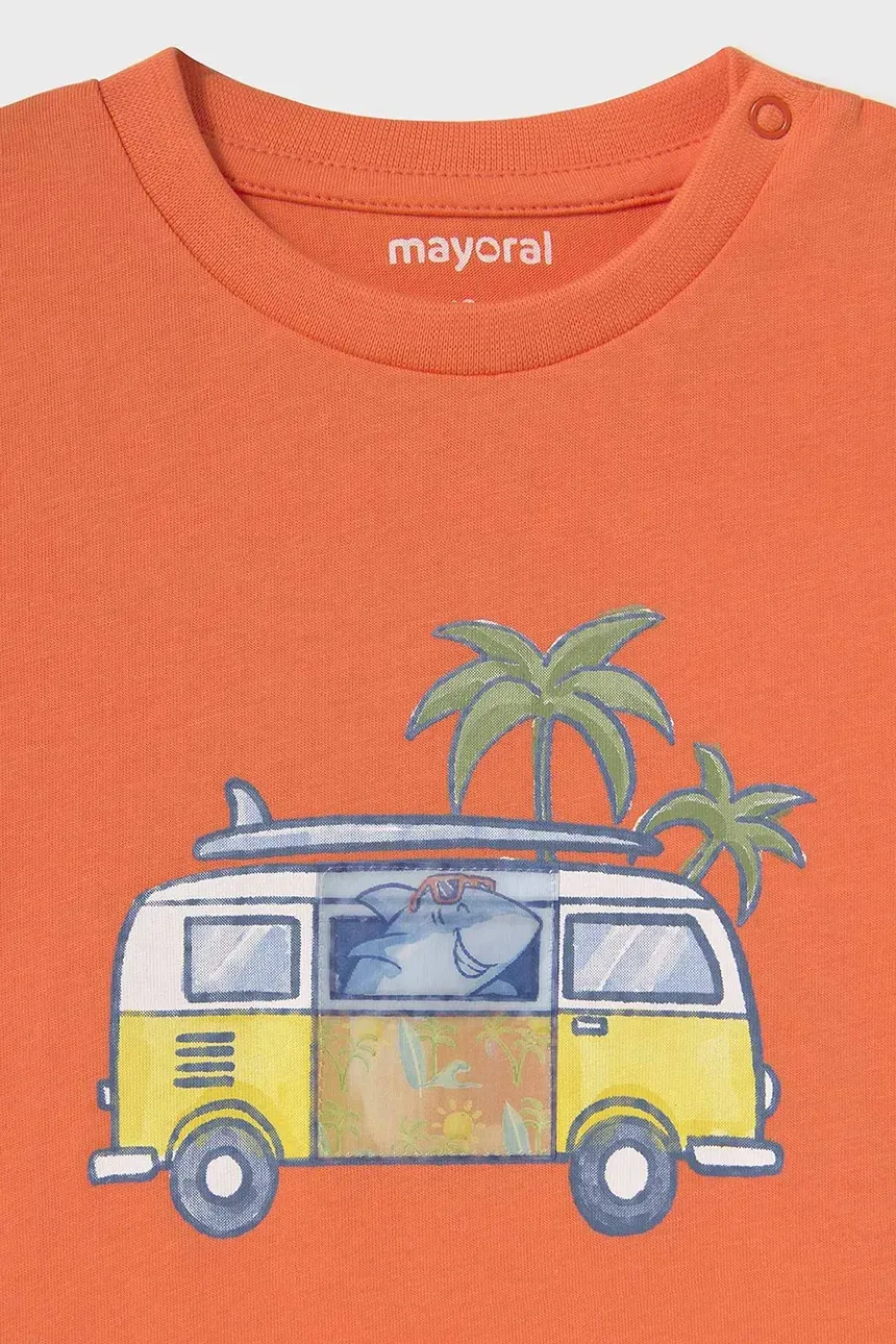 Mayoral 1063 , 1247 Boy’s Short Sleeve T-Shirt & Shorts Set