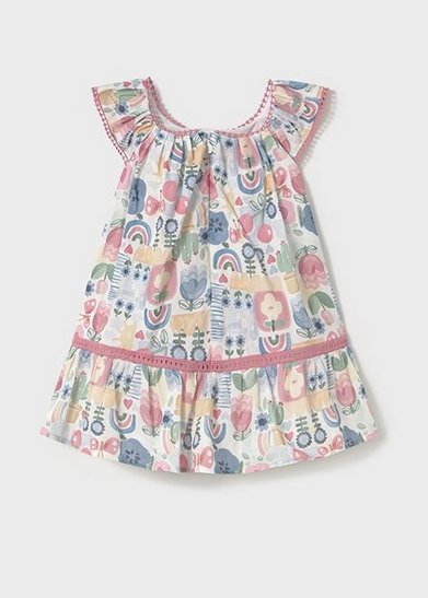 Mayoral 1917 Girl Printed Dress
