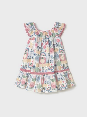 Mayoral 1917 Baby Girl’s Printed Dress