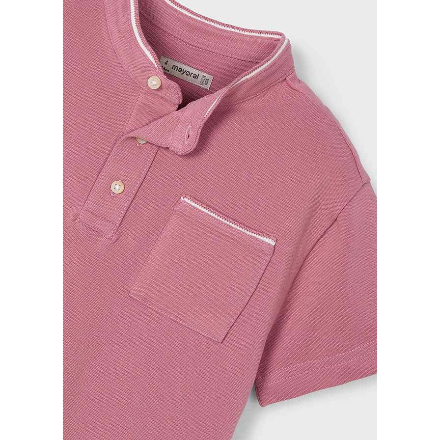 Mayoral 3102 Boy’s Short Sleeve Polo w/ Pocket