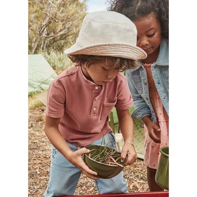 Mayoral 3102 Boy’s Short Sleeve Polo w/ Pocket