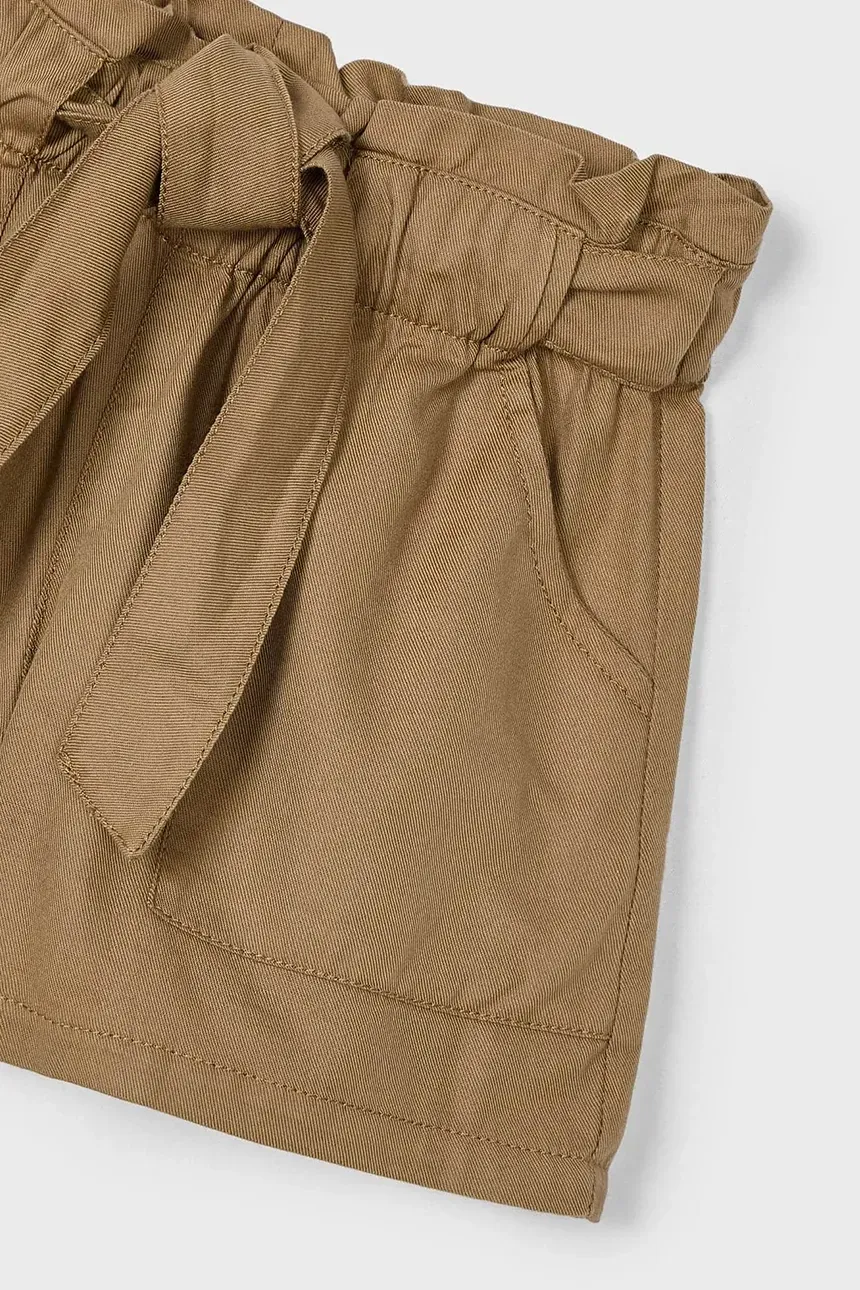 Mayoral 3202 Girl’s Belted Shorts