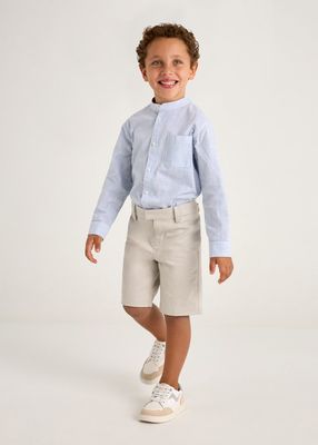 Mayoral 3219 Boy’s Slim Fit Bermuda Shorts/