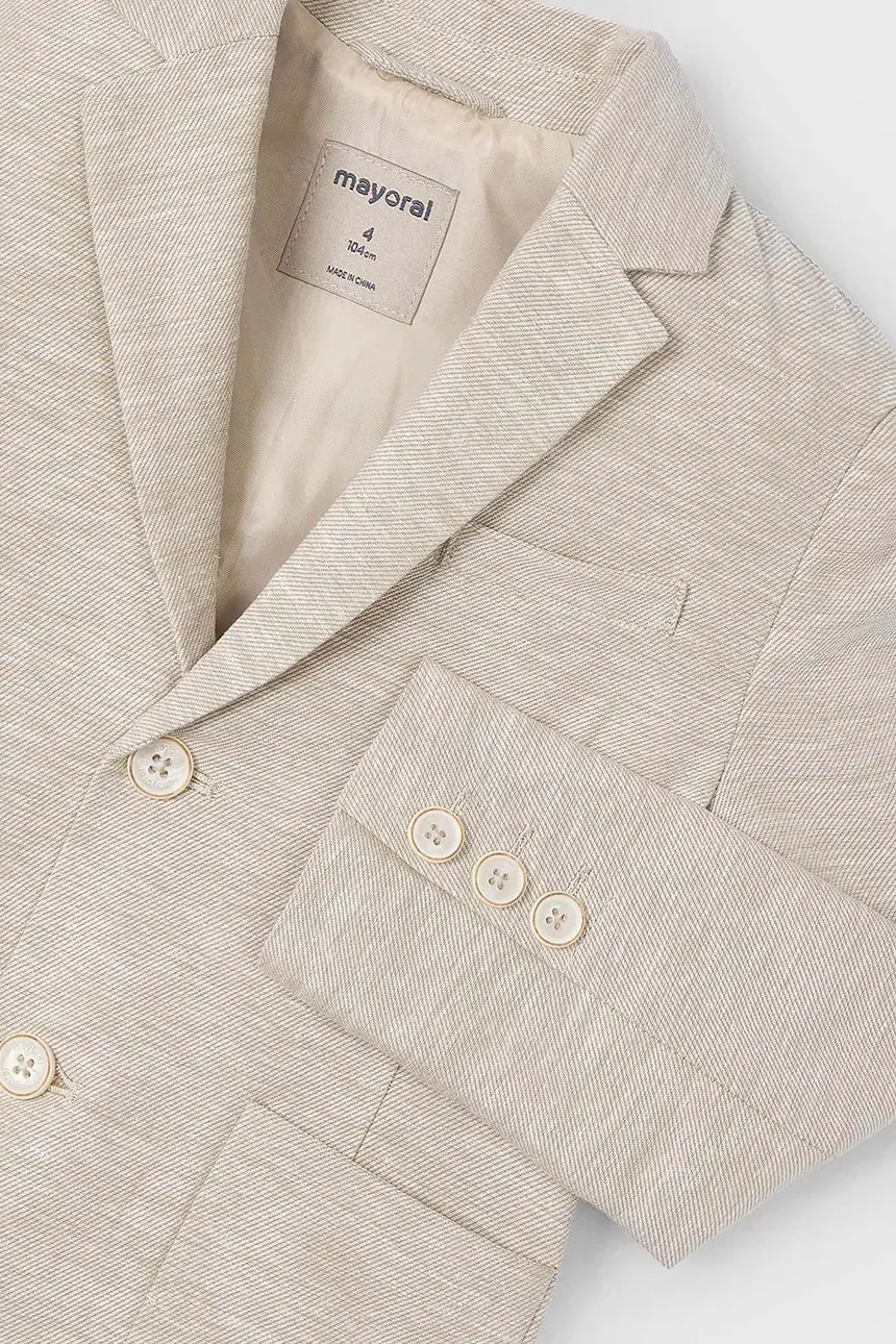 Mayoral 3417/3563 Boy’s Linen Blazer & Linen Suit Pants