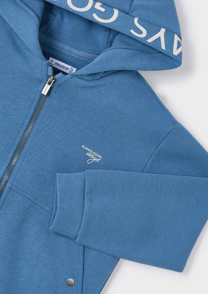 Mayoral 3423 Boys Youth Solid Hoodie