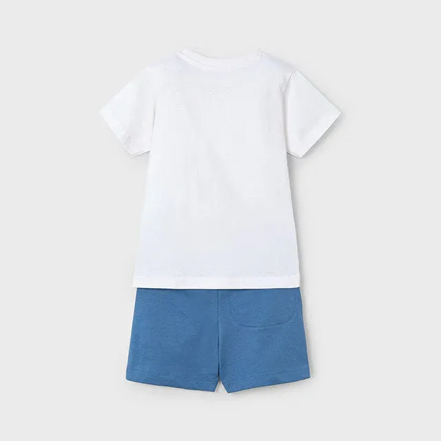 Mayoral 3611 Boy’s “Ocean” Knit Top & Bottom Set