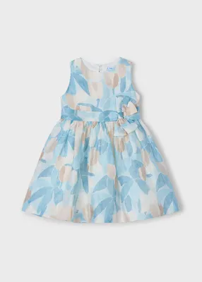 Mayoral 3913 Girl’s Floral Print Dress/