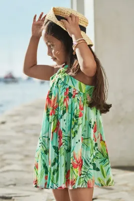 Mayoral 3934 Girls Youth Pleated Dress/