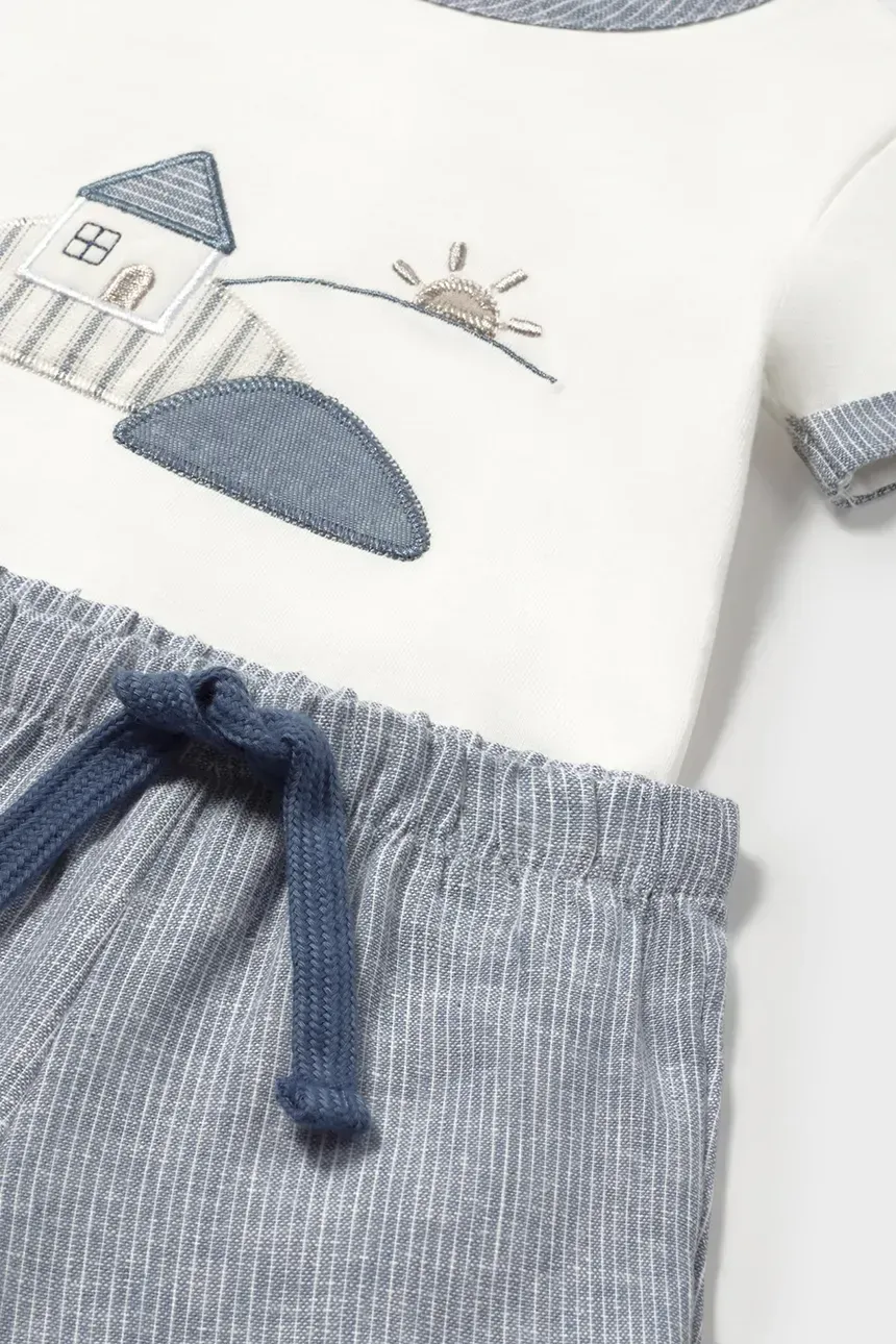 Mayoral 1207 Baby Boy Short Sleeve T-Shirt & Short Set