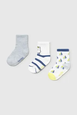 Mayoral 10870 Baby Boy’s 3Pair Sock Set