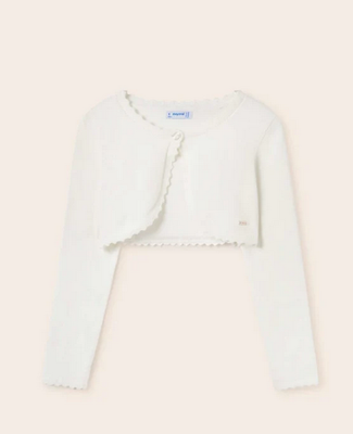 Mayoral 332 Girls Youth Scalloped Edge Bolero/