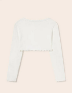 Mayoral 332 Girls Youth Scalloped Edge Bolero