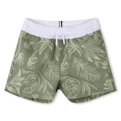 Boss J52109/J52074 Baby Boy’s SS T-Shirt & Swimsuit Bottom Set/