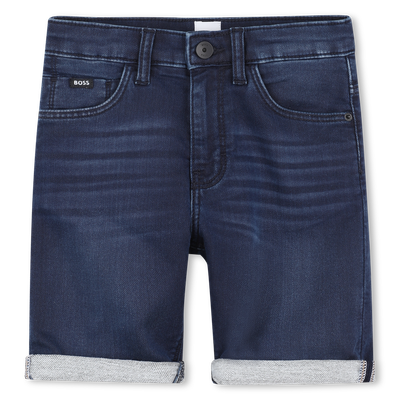 Boss J51995 Boy’s Denim Shorts/