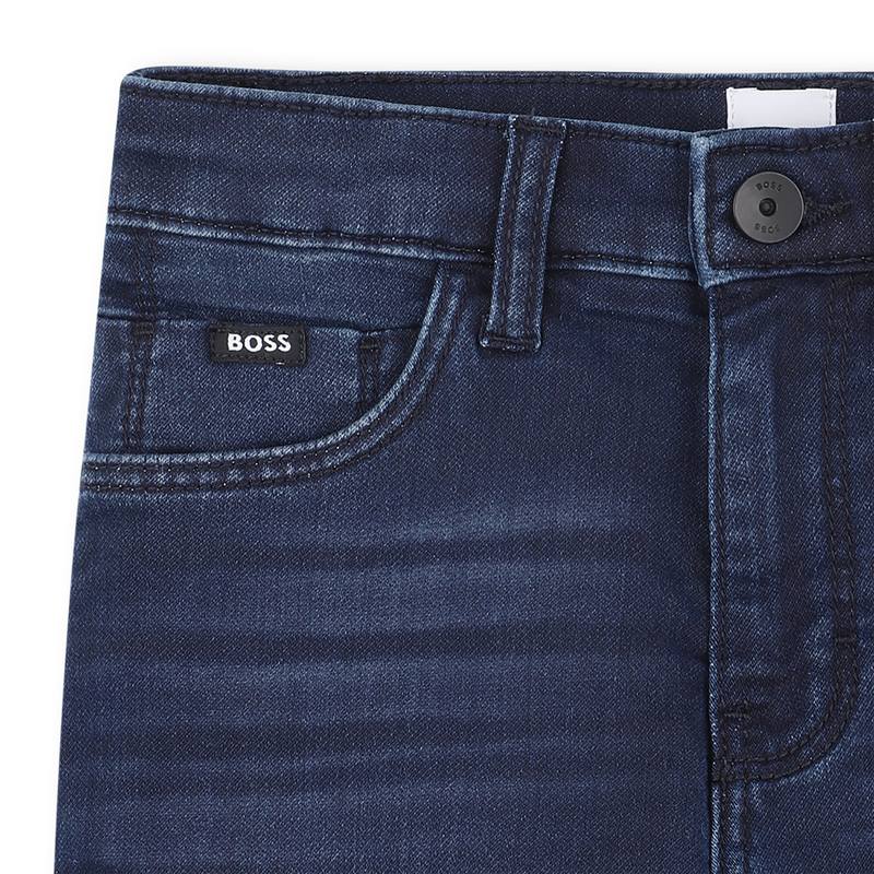 Boss J51995 Boy’s Denim Shorts