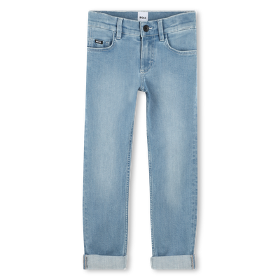 Boss J51984 Boy’s Slim Fit Denim Trousers