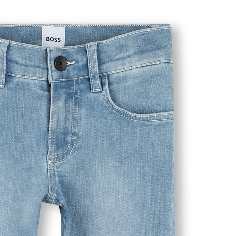Boss J51984 Boy’s Slim Fit Denim Trousers