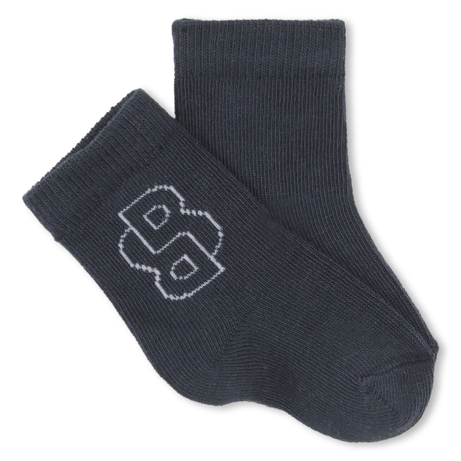 BOSS J51739/849 Baby Boy's Cotton Socks 3PK – Navy