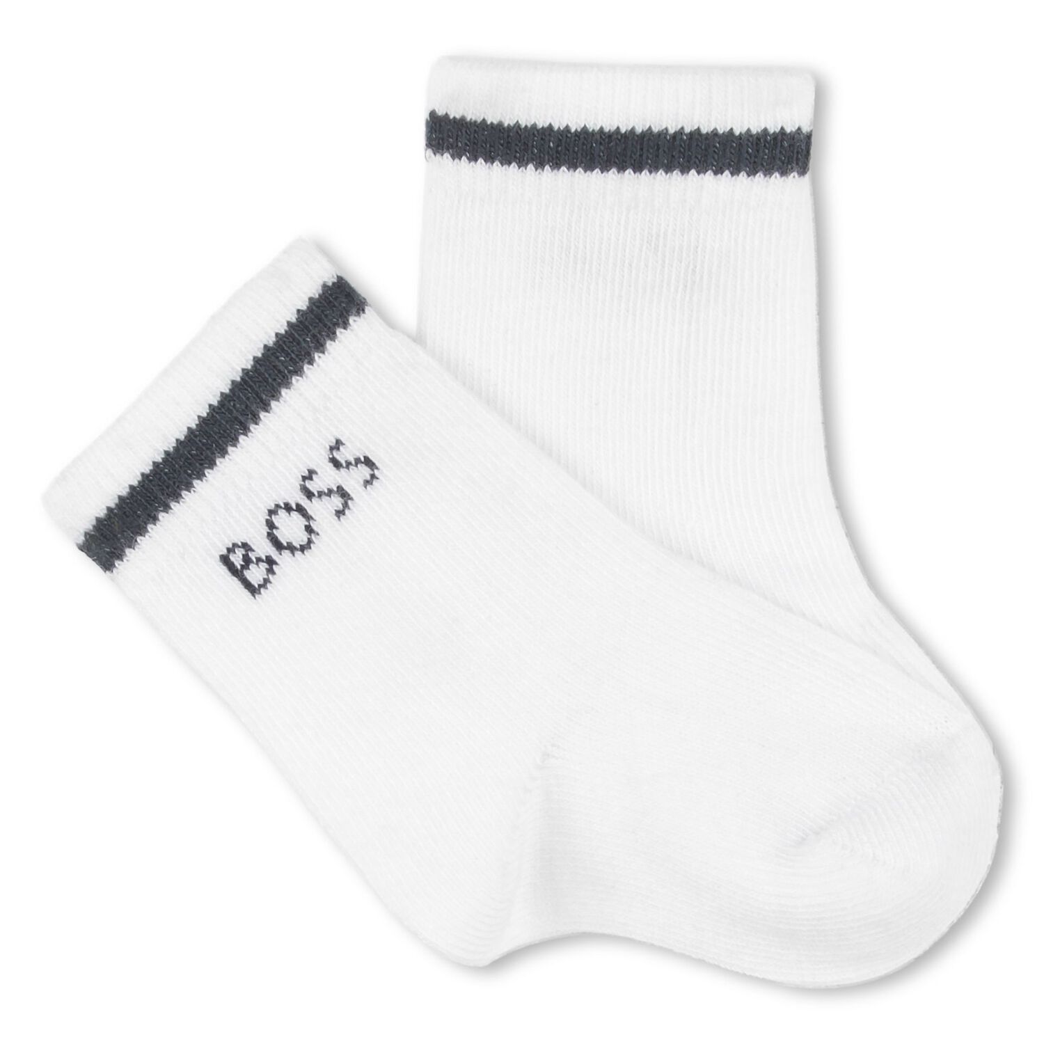 BOSS J51739/849 Baby Boy's Cotton Socks 3PK – Navy