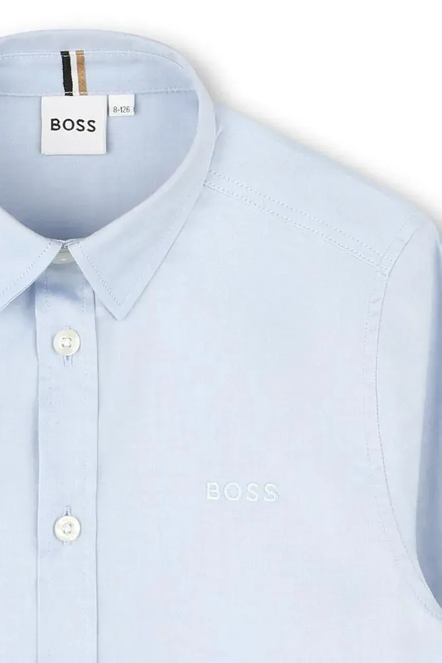 Boss J52009 Boy's Long Sleeve Dress Shirt