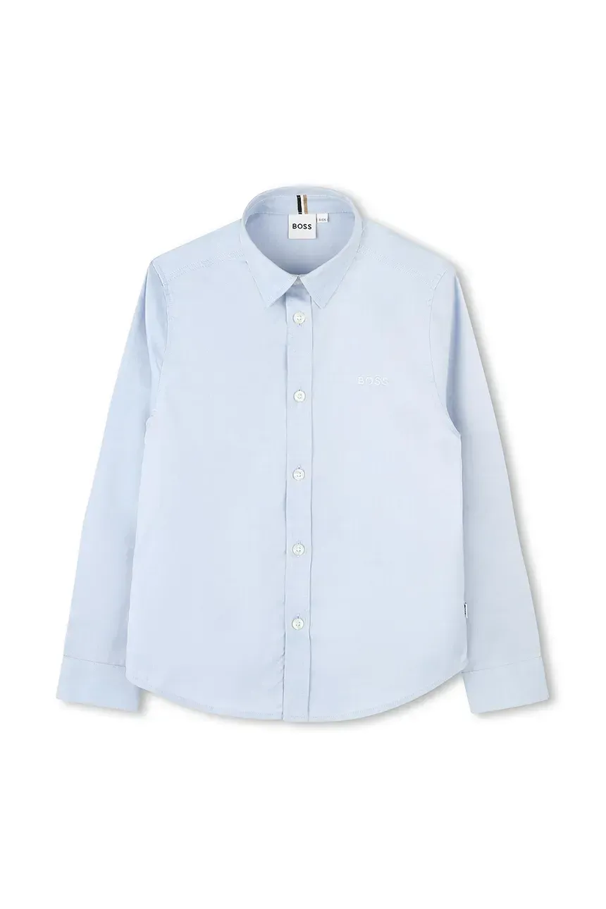 Boss J52009 Boy's Long Sleeve Dress Shirt