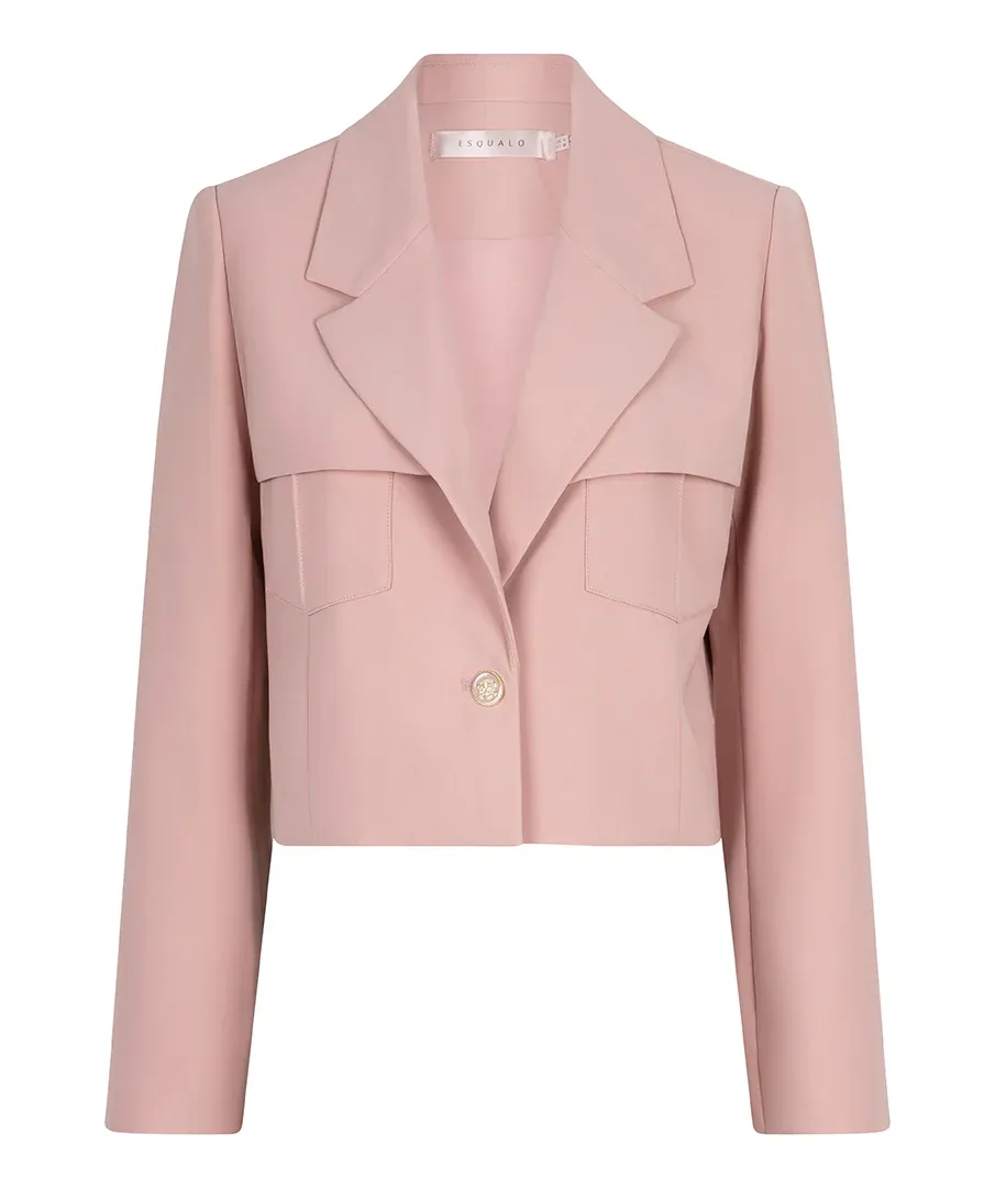 Esqualo SP25.10001 Cropped Blazer