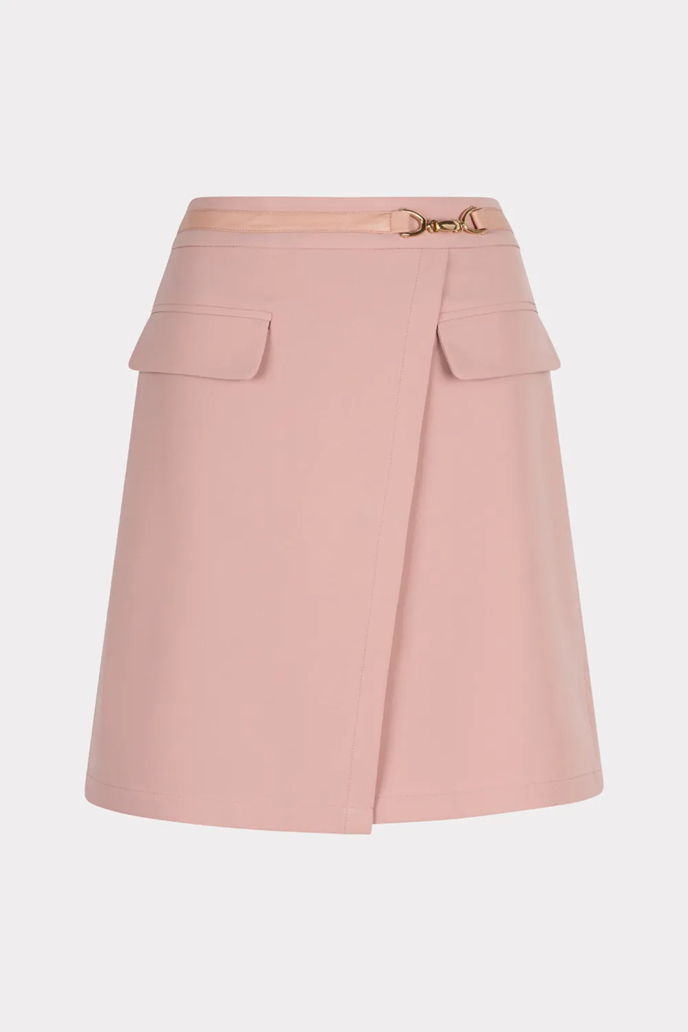 Esqualo SP2510007 Gold Buckle Detail Skirt