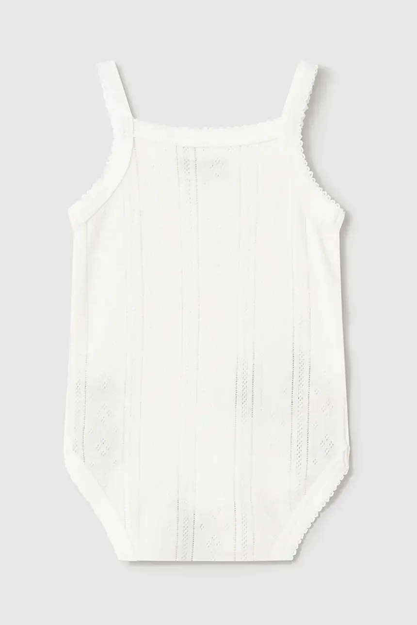 Mayoral 1745 Baby Girl’s Camisole Onesie/ 57 NATURAL
