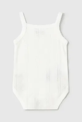 Mayoral 1745 Baby Girl’s Camisole Onesie/ 57 NATURAL