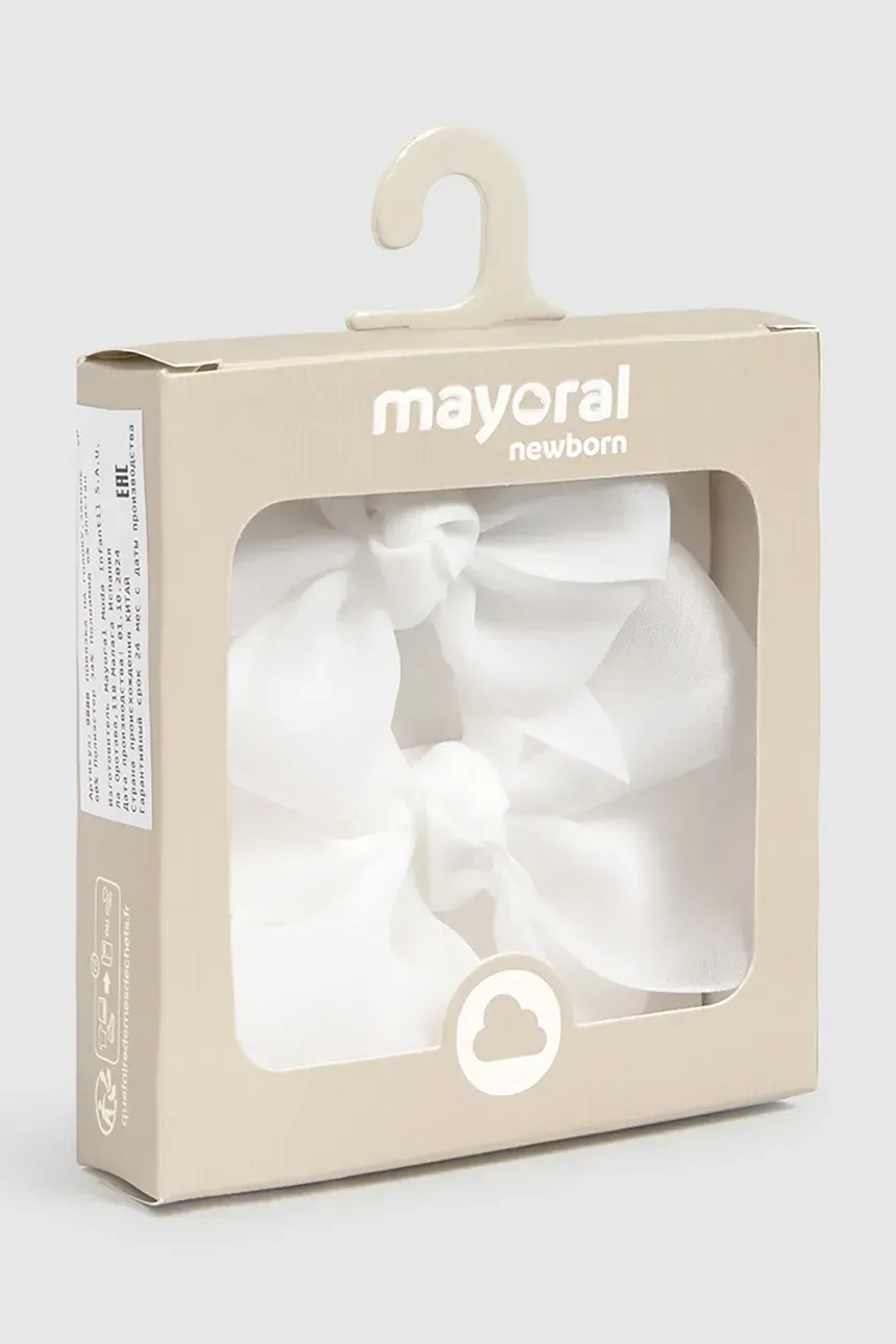 MAYORAL 9888 Baby Girl’s Bow Hairclip 2PC/83 BLANCO