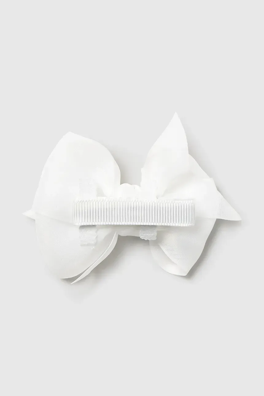 MAYORAL 9888 Baby Girl’s Bow Hairclip 2PC/83 BLANCO