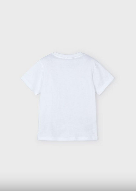 Mayoral 3027 Boy’s Youth 3D “FUN” Print T-Shirt/15 BLANCO