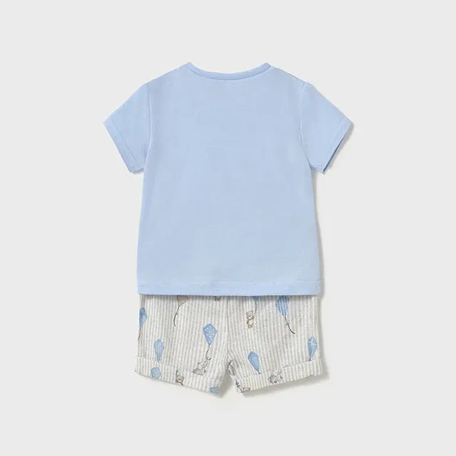 Mayoral 1202 Baby Boy's Top & Short Set