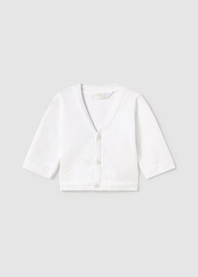 Mayoral 1392 Baby Boy Knit Cardigan/67 BLANCO