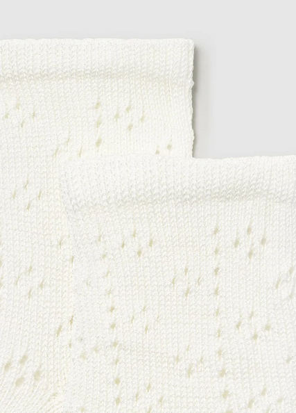 Mayoral 9864 Baby’s Knit Socks/ 27 NATURAL