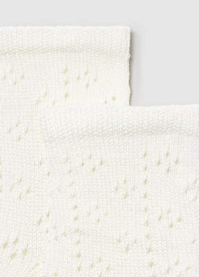 Mayoral 9864 Baby’s Knit Socks/ 27 NATURAL