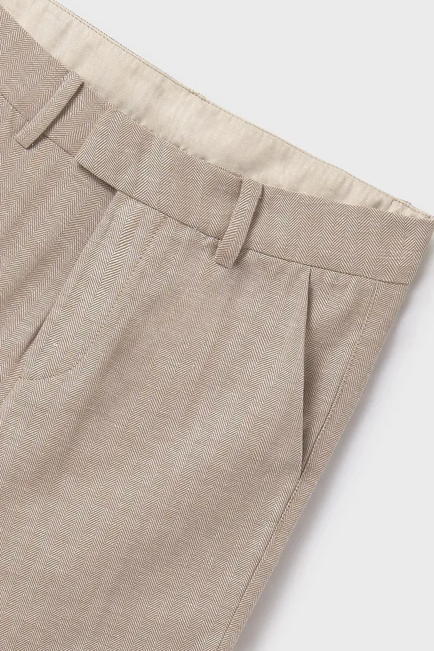 Mayoral 6524 Boy’s Youth Adjustable Waist Dress Pants/ 24 CAMEL