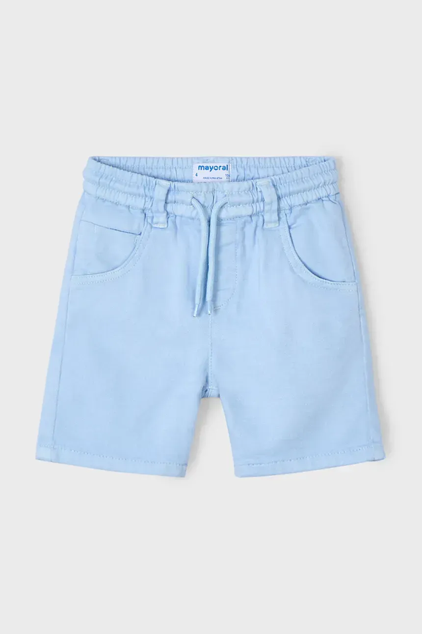 Mayoral 3227 Boy’s Shorts w/Drawstrings – Cielo